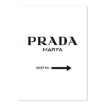 Prada Fashion Poster