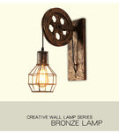 Pulley Wall Lamp