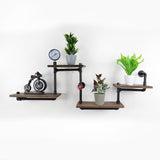 Industrial Pipe Wall shelf