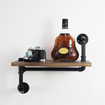 Industrial Pipe Wall shelf