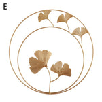 Luxury Metal Ginkgo Leaf Ornament