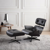 Recline Lounge Chair with Ottoman