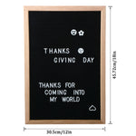 Bar & Home Letter Board 12*18 Inch with 340 Pcs