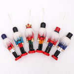 6Pcs Christmas Mini Nutcrackers Gift Set