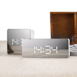 LED Mirror Alarm Clock