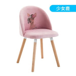 Pink Nordic Chair Girl Chair