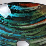 Creative Colour Round glass sink