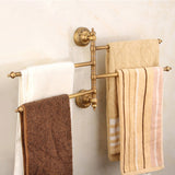 Antique Copper Rotating Towel Bars Rack